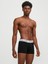 Erkek Logolu Beli Lastikli 5'li Boxer Paketi - Solid 2