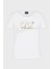 Pamuklu Regular Fit Bisiklet Yaka T Shirt Kadın T Shirt 3DTT26 Tjfkz 0101 4