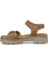 166292.Z4FX Taba Kadın Comfort Sandalet 3