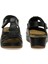 166375.Z4FX Siyah Kadın Comfort Sandalet 5