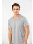 Erkek Kısakol V Yaka T-Shirt, %50 Pamuk %50 Modal 3
