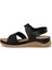 164400.Z4FX Siyah Kadın Comfort Sandalet 3
