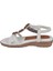 Masaj Tabanlı Comfort Kadın Sandalet GJ-1202 Beyaz 3
