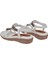 Masaj Tabanlı Comfort Kadın Sandalet GJ-1202 Beyaz 5