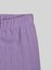 Lila Bürümcük Bol Paça Pantolon 2062-6 3