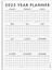 Amerikan Standardı 2025 Yıllık Planlayıcı Duvar Takvimi 5