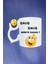 Çalış Çalış Emoji Baskılı Smile Emoji Toplu Kupa Bardak Çay Kahve Fincanı 2