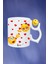 Kavuşma Love Emoji Baskılı Smile Emoji Toplu Kupa Bardak Çay Kahve Fincanı 1