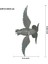 Metal Rüzgar Spinner Açık 3D Metal Fırıldak Yard Rüzgar Yakalayıcılar Yard Patio Bahçe Dekorasyon (Yurt Dışından) 3