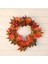 Akçaağaç Yaprağı Berry Çelenk Cadılar Bayramı ve Noel Kapı Ev Dekorasyonu 35CM (Yurt Dışından) 2