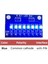 10 Adet 3.3V 5V 8 Bit Mavi Ortak Katot LED Gösterge Modülü Dıy Kiti Nano Nodemcu V3 (Yurt Dışından) 3