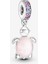 Pembe Murano Camlı Deniz Kaplumbağası Charm | 925 Ayar Gümüş 1