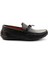 Siyah Napa Deri Erkek Loafer Ayakkabı E01396070243 2