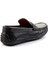 Siyah Floter Deri Erkek Loafer Ayakkabı E01396070140 4