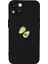 Apple iPhone 13 Uyumlu Avokado Art Desenli Silikonlu Lansman Kılıf 1