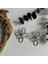Silver Çiçek Küpe 1