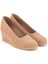 Hasır Keten Espadril Dolgu Topuk 2