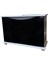 100 cm Mdf KP1004025SY Flex Siyah Kapaklı Akvaryum Sehpası 100X40X69 cm 1