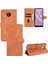 Kart ile Nokia C10 Deri Folio Flip Case Kart Ekleme Için Kılıf (Yurt Dışından) 1