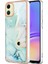 Samsung Galaxy A05 Yumuşak Tpu Tampon Kart Yuvaları Için Kılıf Ince Cüzdan Mermer (Yurt Dışından) 1