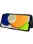 Samsung Galaxy A03 Deri Folio Flip Case Manyetik Karbon Fiber (Yurt Dışından) 3
