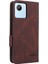 Oppo Realme C30 Kart Ekleme Deri Için Kılıf Folio Flip Case Tam (Yurt Dışından) 5