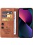 Iphone 15 Için Kılıf Basit Iş Kapak Çevirin Cüzdan Deri Kılıf (Yurt Dışından) 4