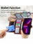 Iphone 13 Için Kılıf Promax Fermuar Deri Kılıf Kordon Aşk Cüzdan (Yurt Dışından) 4
