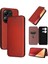 Xiaomi Redmi Için Kılıf NOTE13 Pro 4g Deri Folio Flip Case Tam Karbon (Yurt Dışından) 3