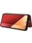 Xiaomi Redmi Için Kılıf NOTE13 Pro 4g Deri Folio Flip Case Tam Karbon (Yurt Dışından) 4