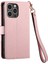 Iphone 14 Için Kılıf Pro Aşk Kordon Cüzdan Fermuar Deri Kılıf (Yurt Dışından) 5