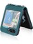 Samsung Galaxy Z Flip5 Deri Folio Flip Case Tam Koruma (Yurt Dışından) 3
