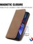 Infinix Not 10 Fermuar Cüzdan Basit Iş Kordon Deri Için Kılıf (Yurt Dışından) 4