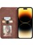 Iphone 14 Pro Basit Iş Darbeye Dayanıklı Cüzdan Deri Kılıf (Yurt Dışından) 3