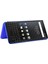Blackberry Key2 Manyetik Karbon Fiber Deri Folio Flip Case Için Kılıf (Yurt Dışından) 4