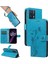 Realme 9 Pro Artı ve El ile Kart Yuvası Kabartmalı Kelebek Için Kılıf (Yurt Dışından) 1