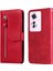 Oppo Oppo 11F Için Kılıf Koruyucu Kapak Kart Yuvası Tutucular Deri Fermuar (Yurt Dışından) 1