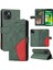 Kart Yuvası Standı ile IPhone 15 Pu Deri Flip Folio Kılıf (Yurt Dışından) 1