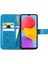 Samsung Galaxy M13 4g Flip Kapak Için Kılıf Zarif Iş Dört Yaprak (Yurt Dışından) 4