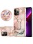 IPhone 13 Için Kılıf Pro Max Mermer Darbeye Tpu Silikon 360 &deg; Dönebilir (Yurt Dışından) 1