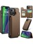 IPhone 15 Için Caseme Cüzdan Durumda Kickstand Pu Deri Kart Tutucu Ince (Yurt Dışından) 1