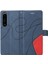 Sony Xperia 1iii Iki Renkli Dikiş Kickstand Koruyucu Kılıf (Yurt Dışından) 4