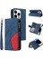 Kart Yuvası Standı Fermuar ile IPhone 14 Pro Kickstand Koruyucu Kılıf (Yurt Dışından) 1