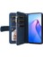 Kart Yuvası Standı Fermuar Cüzdan Tarzı Dokuz ile Oppo Oppo 8 5g Için Kılıf (Yurt Dışından) 5