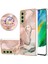 Samsung Galaxy S21 Fe 5g Için Kılıf 360 &deg; Dönebilir Halka Tampon Mermer Tpu (Yurt Dışından) 1
