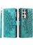 Kırmızı Dikey Çizgili Karbon Fiber ile Samsung Galaxy S21 Ultra Için Kılıf (Yurt Dışından) 1