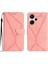 Xiaomi Redmi Için Not 13 Pro Artı Dikiş Kabartmalı Yumuşak Pu Deri (Yurt Dışından) 1