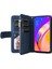 Oppo Için Kılıf A94 5g/reno5 Z 5g Iki Renkli Dikiş Fermuar Cüzdan Tarzı (Yurt Dışından) 4