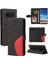 Samsung Galaxy Not 8 Için Kılıf Iki Renkli Dikiş Pu Deri Flip Folio (Yurt Dışından) 1