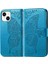 IPhone 15 Için Kılıf Artı Kelebek Cüzdan Çok Renkli Iş Kanat (Yurt Dışından) 4